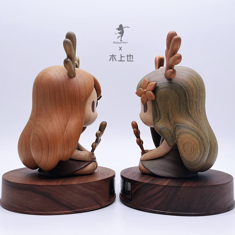 多萝西仙草精灵治愈木雕