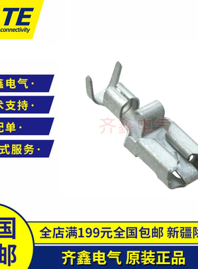 TE/AMP泰科汽车连接器170266-2端子接插件胶壳插针10AWG原装正品