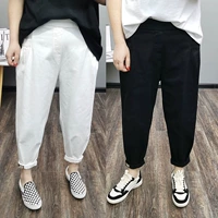 Осенние штаны, большой размер, свободный крой