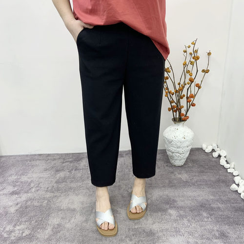 春装显瘦高腰正装裤高弹力西装裤