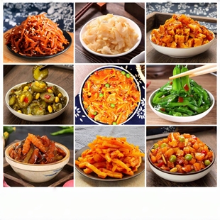 酱菜家庭装口味任选下饭菜榨菜咸菜酱八宝菜腌黄瓜萝卜干五仁酱丁