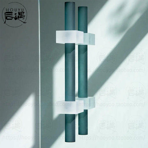 磨砂亚克力长条拉手玻璃门拉手