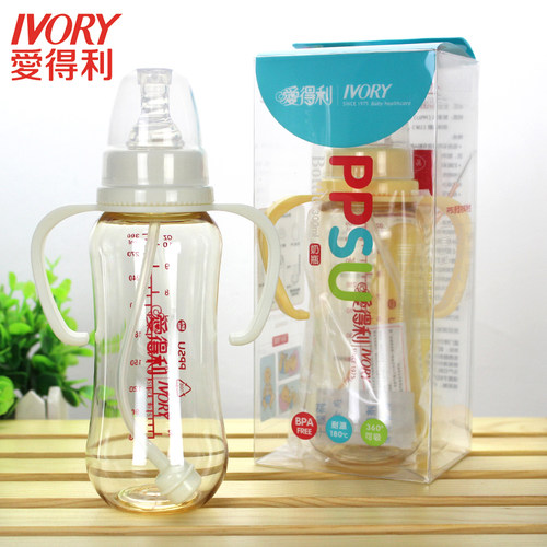 爱得利标准口径PPSU300ML奶瓶