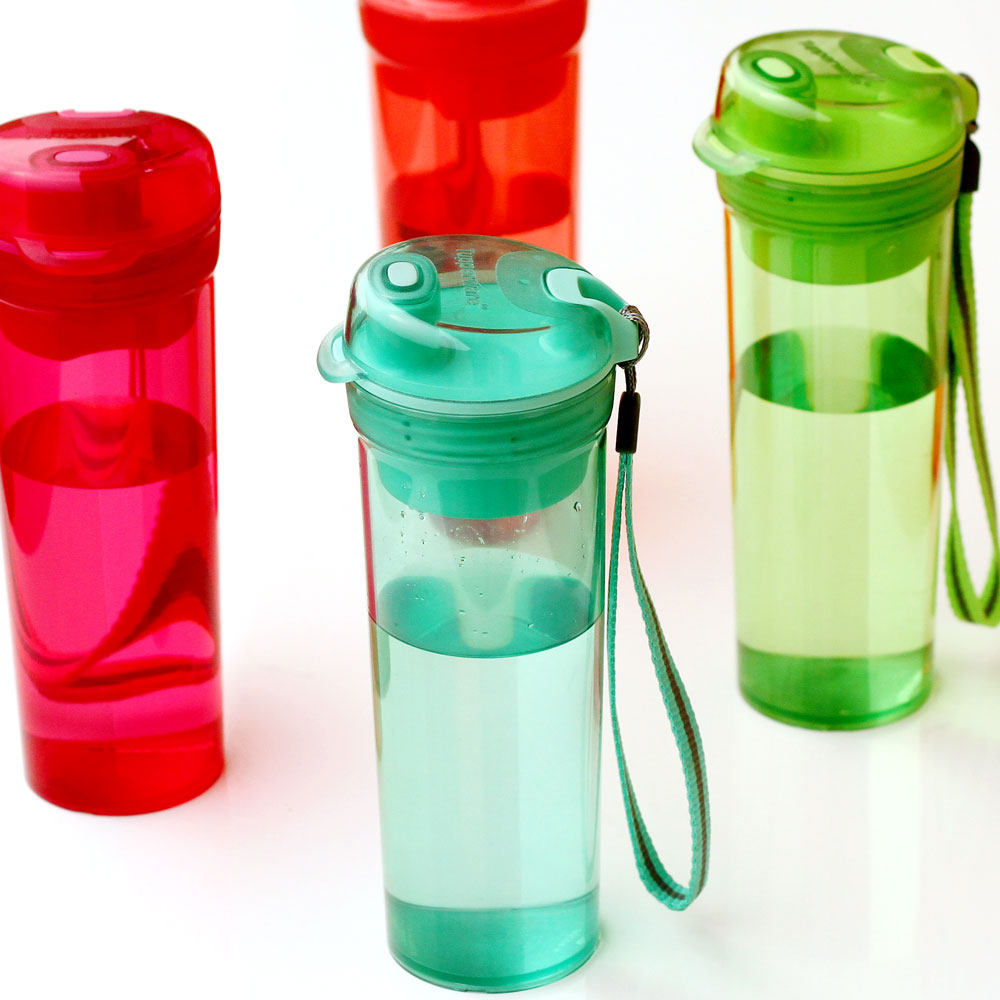 特百惠水杯 新款小晶彩茶韵400ml/600ml官方防伪运动随手杯旗舰