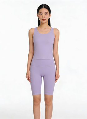 SP系列-气质时尚简约紫色高弹力塑身美体裤P857/P1202