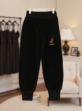 【马lavi】儿童时尚纯色休闲裤简约舒适休闲百搭J87