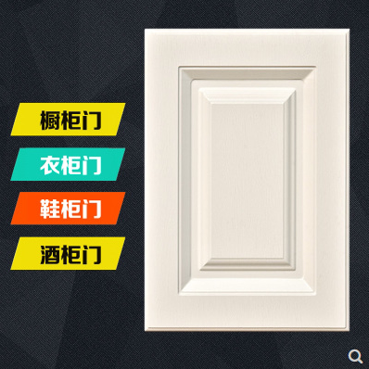 汉中橱柜衣柜门板自装橱柜门衣柜门橱柜柜门圆弧吸塑图片