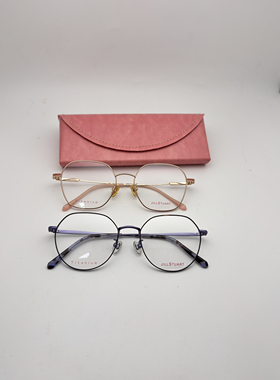 JILLSTUAR吉丝图特 纯钛眼镜架JS70022,70097