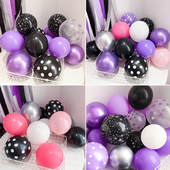 加厚马卡龙2.2克亚光库洛米色系10寸乳胶气球宝宝生日布置装 饰品