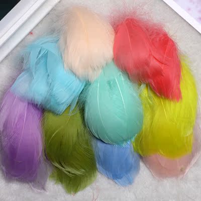 diy波波球礼盒填充鹅毛包邮