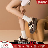 女2025新款 冬季 增高加厚保暖雪地靴爆款 星期六加绒德训鞋 休闲板鞋