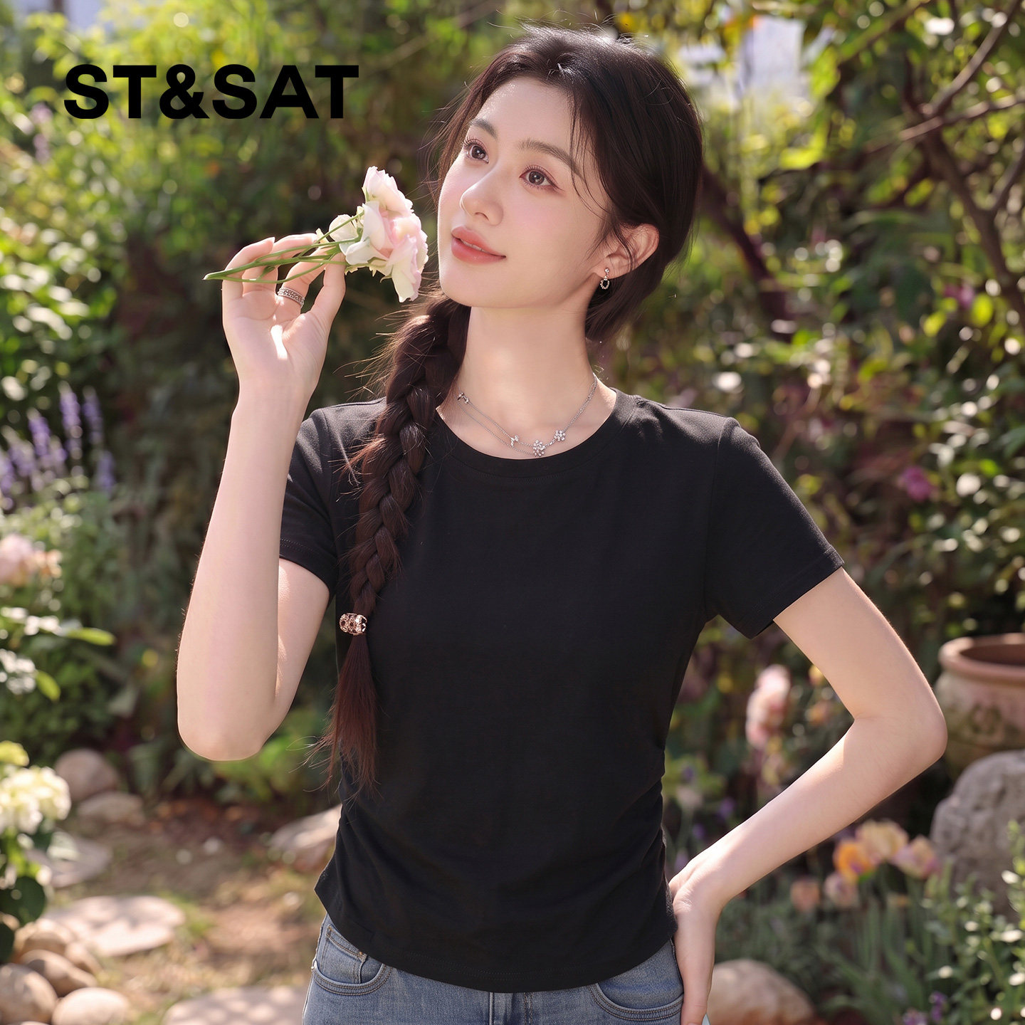星期六薄荷凉感抗菌速干短袖t恤