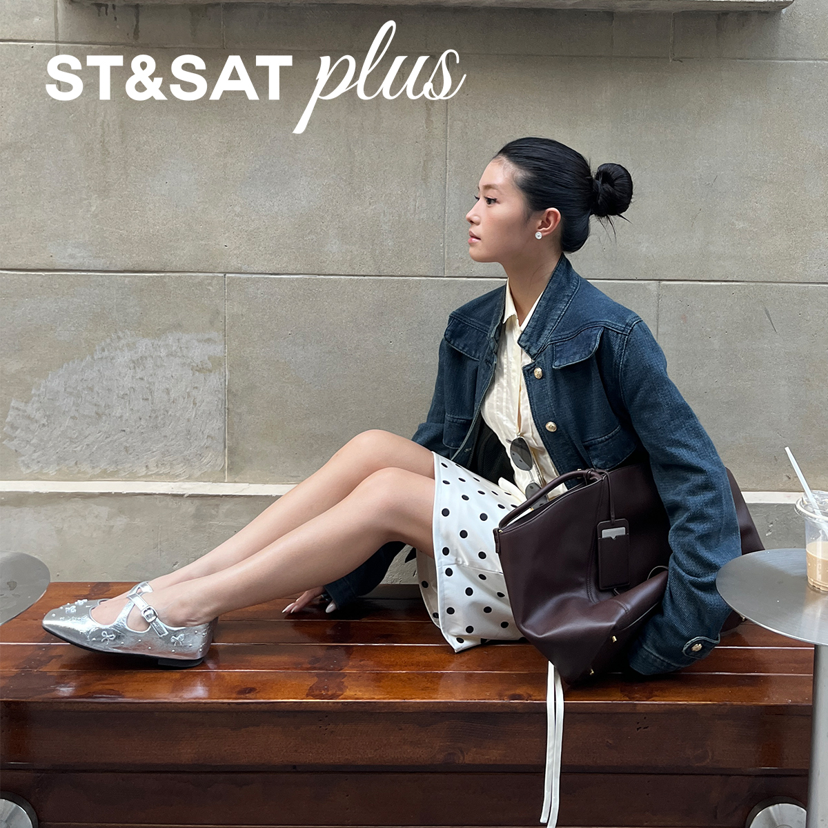 星期六玛丽珍鞋2025休闲外穿甜美配搭连衣裙扣带式女鞋SSD3111101