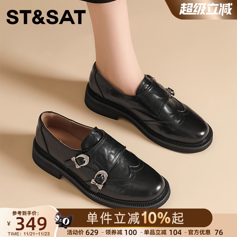 复古英伦风小皮鞋女2025秋季新款