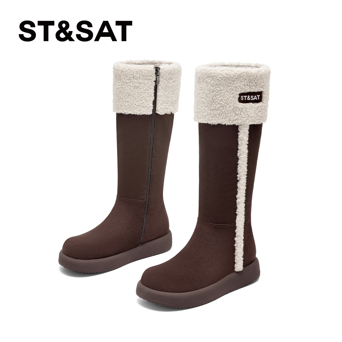 星期六厚底雪地靴女2025新款冬