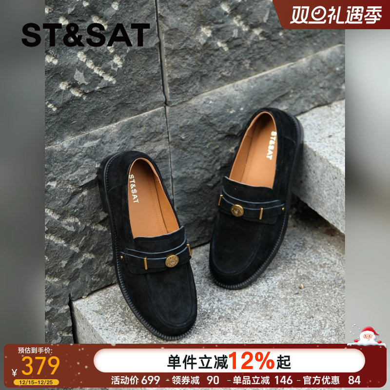 一脚蹬小皮鞋2025秋季新款英伦风