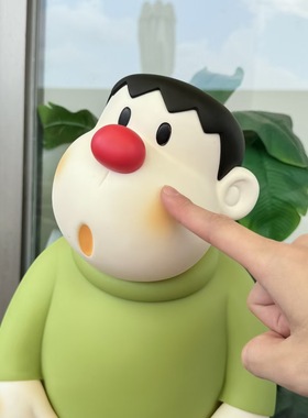 大号歪头胖虎落地大摆件客厅电视柜玄关酒柜台面装饰品潮玩摆件