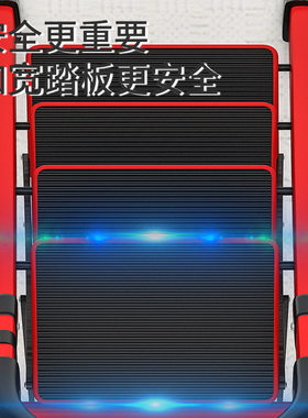 厂家直销多功能梯子家用折叠梯加厚碳钢三四五六步梯室内踏板楼梯