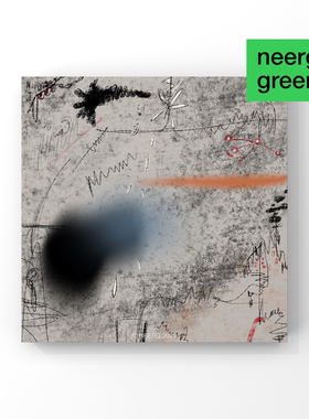 NEERG原创「夜曲」独立艺术家抽象手绘复制画装饰画挂画版画插画