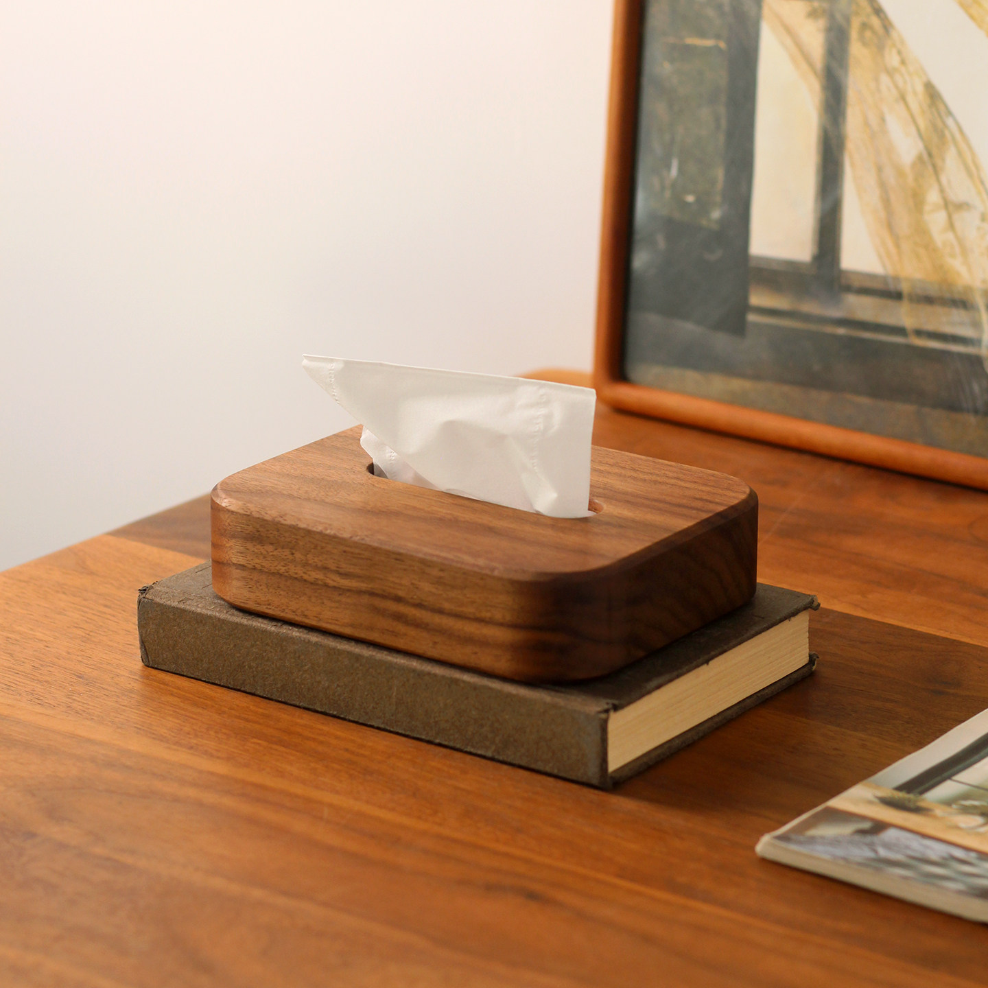 三思工房 餐厅极简实木纸巾盒 现代简约客厅餐桌纸巾收纳盒高颜值,收纳整理,纸巾盒,淘宝优惠券,粉丝福利购,淘宝优惠卷