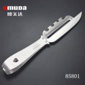 家用瓜果小刀除毛镊子 随身削皮刀 欧美达不锈钢折叠水果刀 便携式