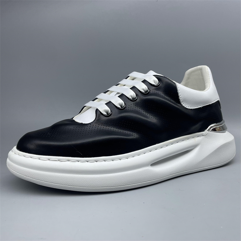 休闲板鞋轻便透气轻奢厚底