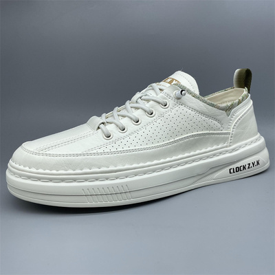 轻便透气板鞋休闲镂空