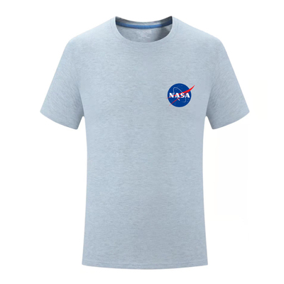NASA美国宇航局航天局圆领休闲短袖T恤文化衫衣服广告衫