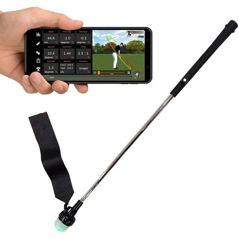SMARTGOLF AI便携室内 人工智能高尔夫练习模拟器球杆 挥杆追踪器