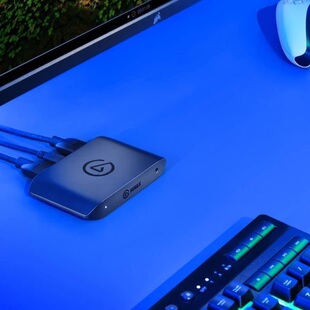 伊卡图Elgato HD60 X游戏直播录制视频采集卡支持4K 兼容 PS XBOX