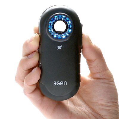 3GEN POLARISIED LIGHT в 10 раз превышает большие дерма -зеркальные дермлитовые углероды.