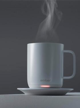 美国Ember 智能手机App控制温控调节温度加热陶瓷咖啡杯马克杯子.