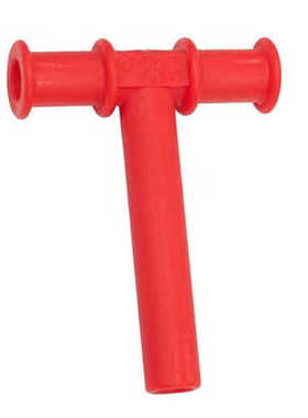 红色t字咬牙胶棒儿童下颌骨咀嚼咬肌锻炼训练器口肌咬合口肌言语