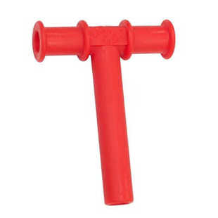 红色t字咬牙胶棒儿童下颌骨咀嚼咬肌锻炼训练器口肌咬合口肌言语