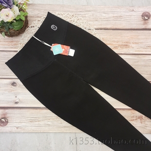 380克踩脚 加绒羊绒感磨毛保暖打底裤 慕尚妍7722暖姜润肤裤 连袜裤