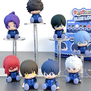 正版 LOCK蓝色禁区盲盒桌面摆件送生日礼物公仔手办潮玩 万代BLUE