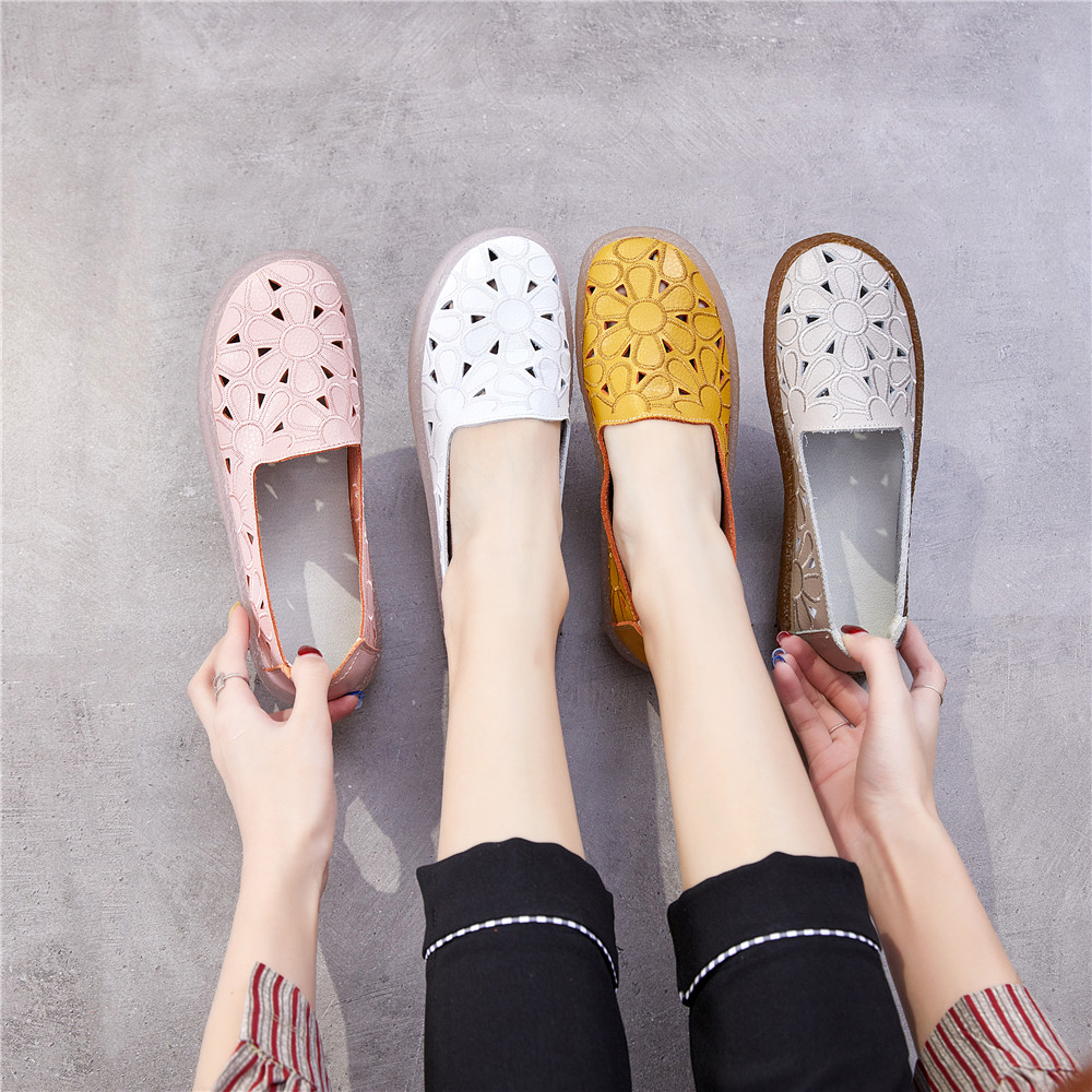 大码41-43凉鞋女镂空单鞋