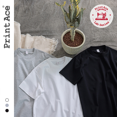 全棉紧致密针基础T恤 6316