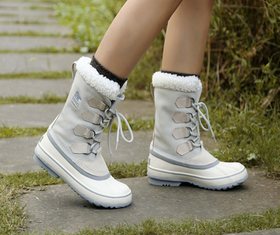 现实清仓SOREL 防水猎鸭靴保暖御寒雪地靴东北户外防滑真皮橡胶鞋