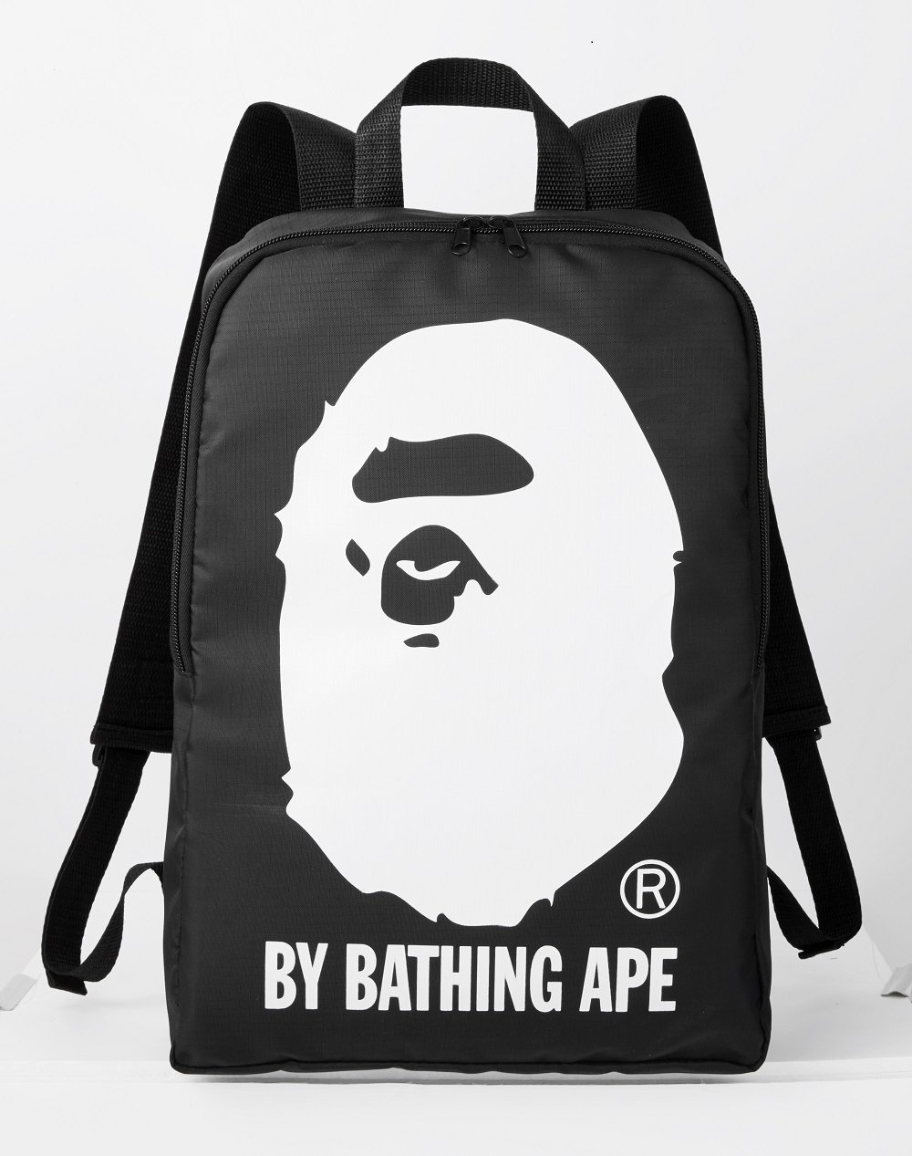 新品杂志款潮牌bape双肩包ba*pe head backpack休闲 书包单肩背包