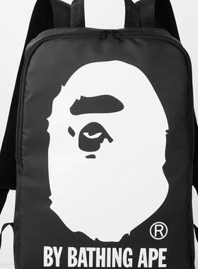 新品热卖日本杂志款潮牌黑色双肩包旅游包休闲书包单肩背包