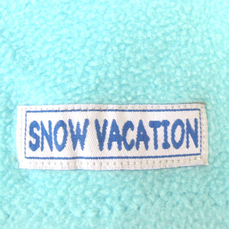 [1818]잡지 청록색 양털 어린이 보온 스카프