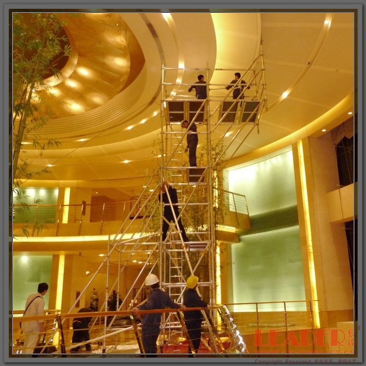 厂家直销 酒店灯饰检修工程脚手架 悬飘移动脚手架 可靠实用,商业/办公家具,灯箱布/软膜天花,淘宝优惠券,粉丝福利购,淘宝优惠卷