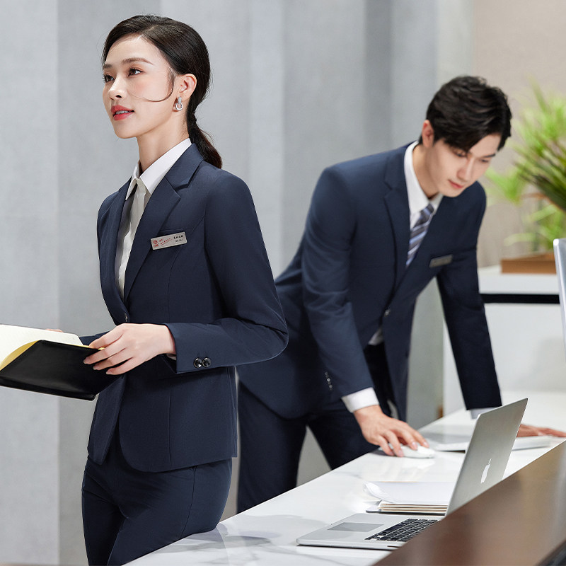 职业西装套装女公考面试正装气质酒店经理工作服高端男士西服外套