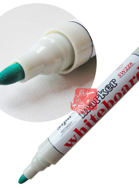 sipa中柏SW-228白板笔圆形单头颜色鲜明擦得干净无痕迹黑蓝红绿色