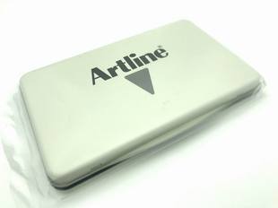 日本旗牌EHJ-4特大号印台2号有黑蓝红色印油印泥盒打印台87*143