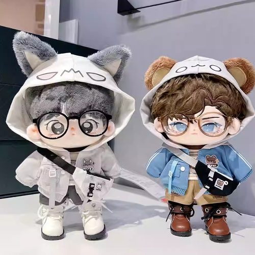 15cm和20cmcm凶凶狼和呆呆熊娃衣