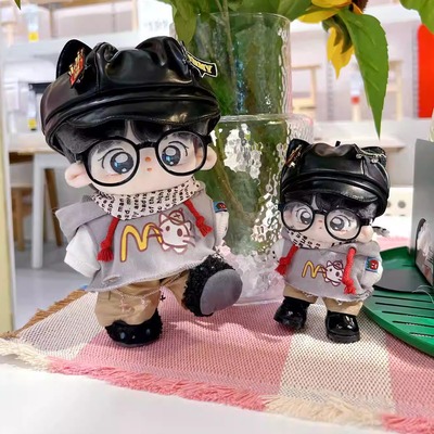 薯条馋喵娃衣套装101520cm