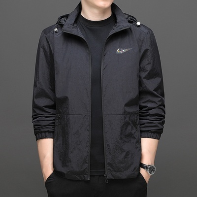 耐克顿立领夹克男士春秋季薄款