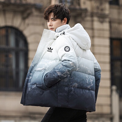 奥莱休闲百搭羽绒服男